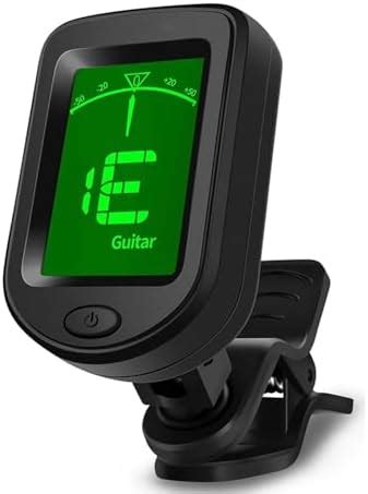 Amazon Basics Digital LCD Clip on Automatic Chromatic Tuner, Plastic ...
