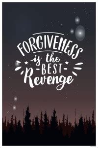 Forgiveness - Motivation - Inspirational Non-Tearable Adhesive Poster ...
