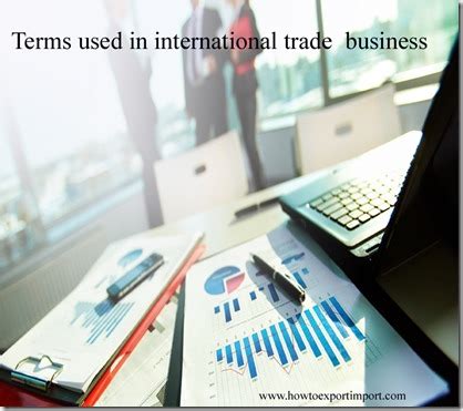Terms used in international trade business such as Forward contract ...