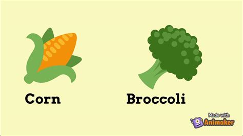 Frutas e Legumes em Inglês/ Fruits & Vegetables Vocabulary with ...