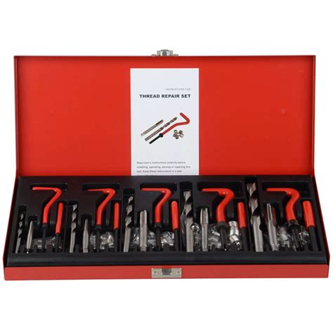 Image result for Using Helicoil Thread Repair Kit