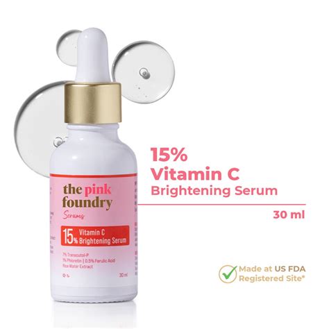 Vitamin C Serum – Buy 15% Vitamin C Brightening Serum, Face Brightening ...
