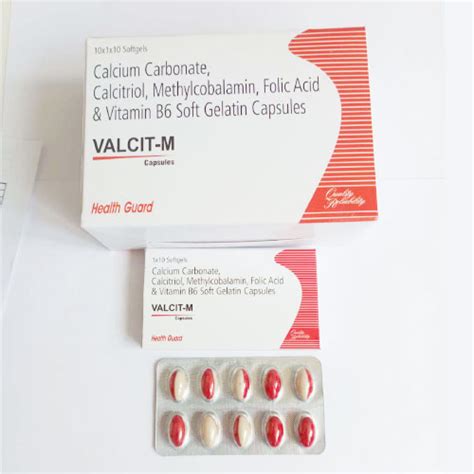 VALCIT-M SoftGel Capsules Health Guard India Pvt. Ltd.