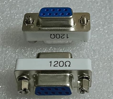 DB9 Female to DB9 Female with 120 ohm Termination CAN Adapter : Amazon ...