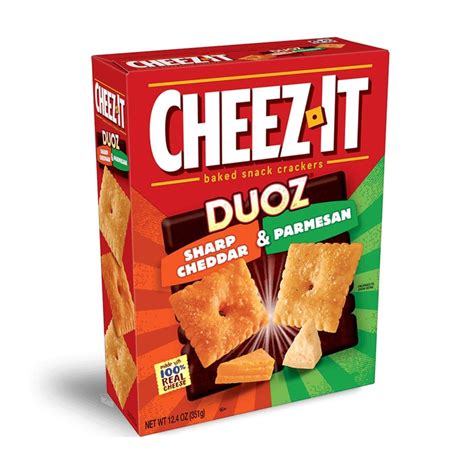 Comprare Cheez-It Duoz Sharp Cheddar & Parmesan - Cibo USA