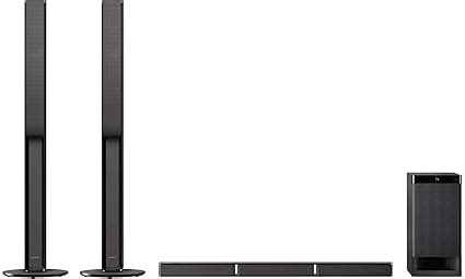 Sony HT-RT40 Real 5.1ch Dolby Audio Soundbar for TV with Tall boy Rear ...