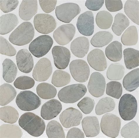 Sliced Stone Mosaic Wall & Floor Tile | Pebble Tile