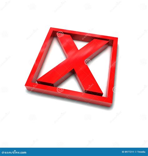 Red cross in 3D stock illustration. Illustration of multiple - 8977211