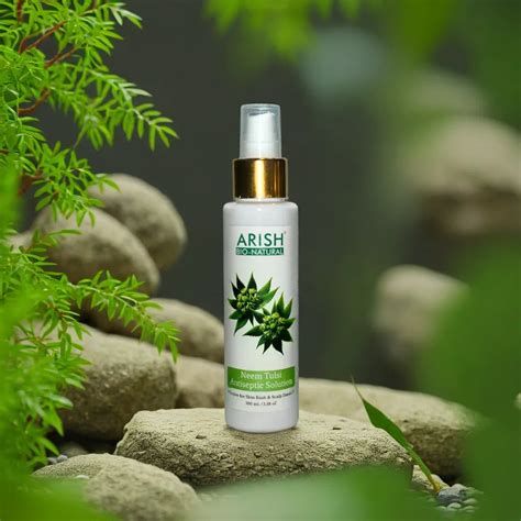 Neem Tulsi Antiseptic Solution for Healthy Skin – Arish Bionatural