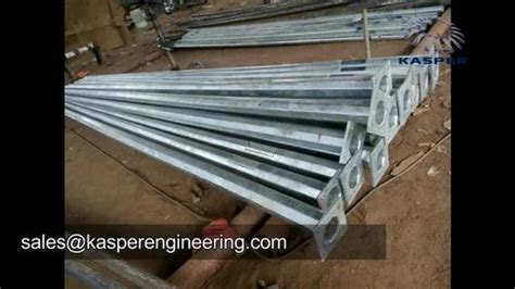 High Mast Lighting Pole - 12 Meter High Mast Pole Manufacturer from ...