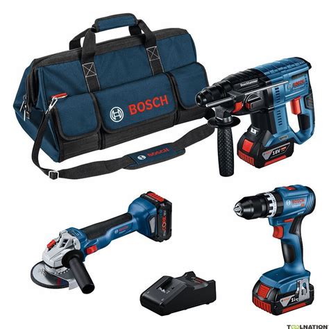 Bosch Professional 0615990N29 3 ToolKit 18V - 3 machines + 1 x Battery ...
