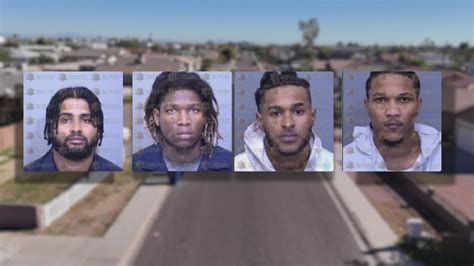 Home invasion investigation results in Phoenix PD arresting 4 people ...