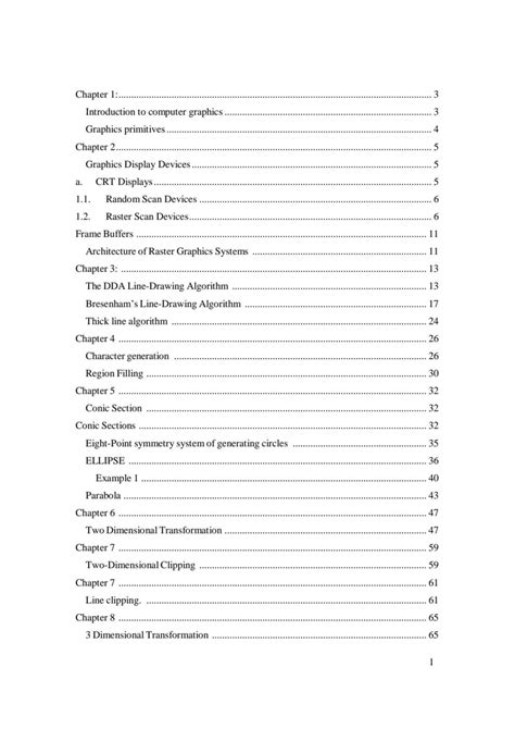 Computer Graphics Notes 的图像结果