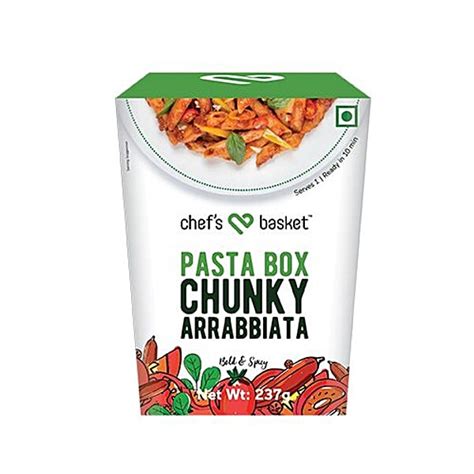Buy Chef'S Basket Pasta - Chunky Arrabbiata 215 gm Tub Online at Best ...