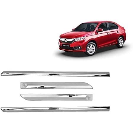 BuBu Car Full Chrome Door Side Beading Moulding Compatible for Honda ...