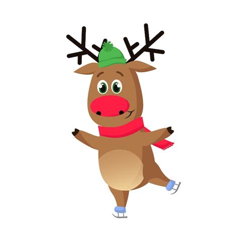 Cartoon christmas reindeer Images - Free Download on Freepik