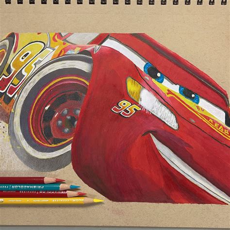 How To Draw Lightning Mcqueen Cars 3