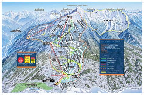Revelstoke Ski Resort Piste Map
