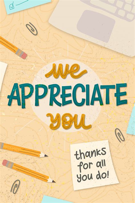 We Appreciate You Desk - Employee Appreciation Ecard | CardSnacks