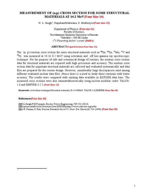 Image result for Project Abstract Sample in Word