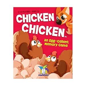 Gamewright - Chicken Chicken - an Egg-Cellent Memory Card Game : Amazon ...