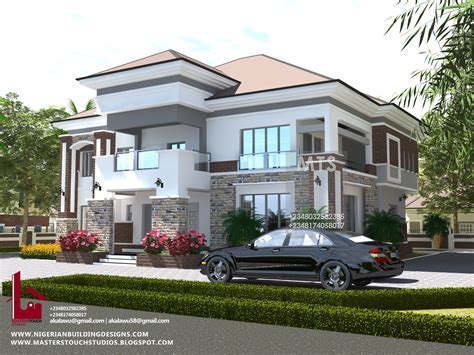 6 Bedroom Duplex Rf D6003 Nigerian Building Designs