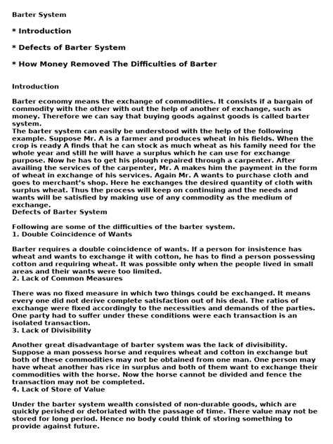 Barter System Sample 的图像结果