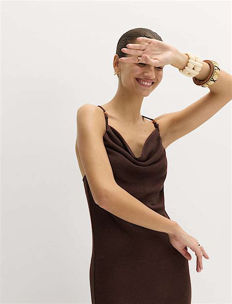 Buy Beaded Scoop Neck Strappy Midaxi Beach Dress at Marks & Spencer