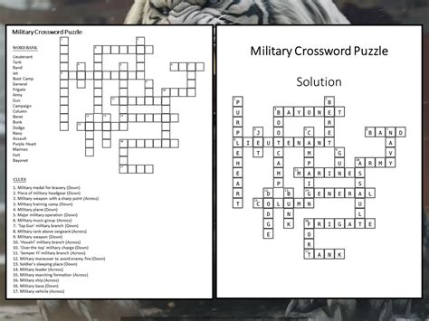 Military Dress Hat Crossword at Andres Lowe blog