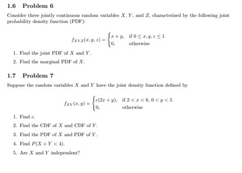 Image result for Jointly Continuous Random Variables