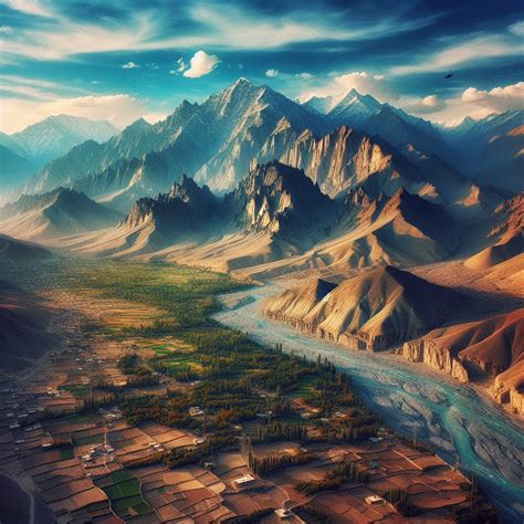 Terrain and Topography Of Afghanistan: mountains, valleys, and plains. - Earth Site Education