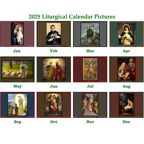 2025 Traditional Catholic Latin Mass Liturgical Calendar - Latin Mass ...