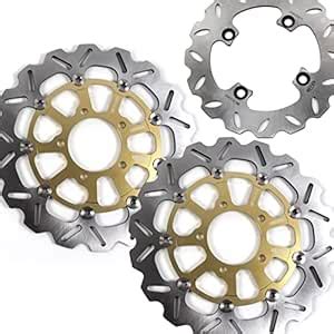 Arashi Front Rear Brake Disc Rotors for KAWASAKI Ninja ZX10R 2008-2015 ...