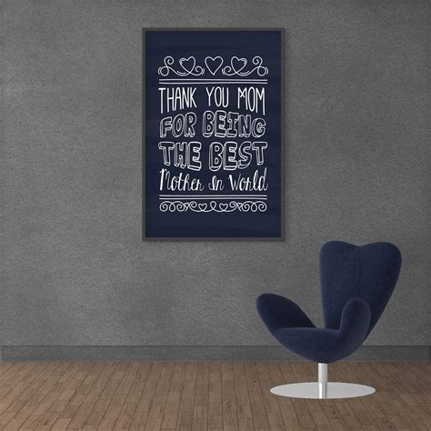 Inephos Thank You MOM - Best Mother Poster Print (Size: 8 inch X 12 ...