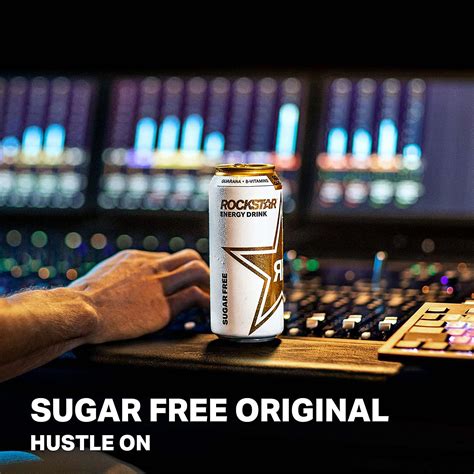 Rockstar Sugar Free Energy Drink 16oz Cans (12 Pack) (Packaging May ...
