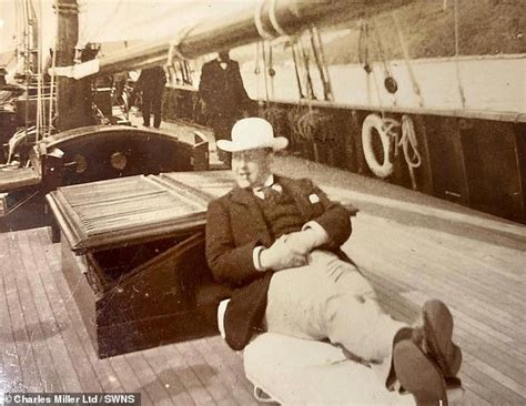 Never-before-seen pics show Churchill enjoying cigars on yacht
