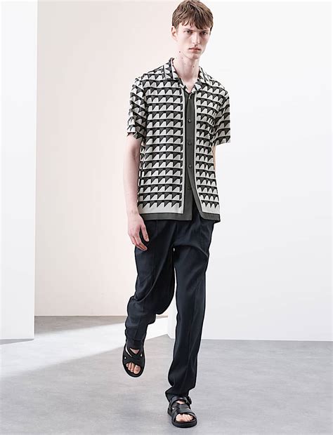 Buy Regular Fit Geometric Print Shirt at Marks & Spencer