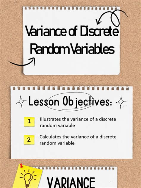Image result for Variance of a Random Variable