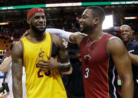 Dwyane Wade And Lebron James