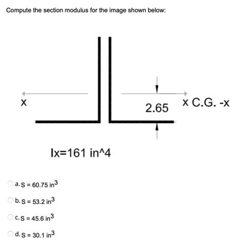 Image result for Angle Section Modulus