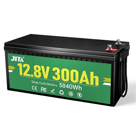JITA 12V 300Ah Lithium Battery LiFePO4 Deep Cycle Battery 200A BMS ...