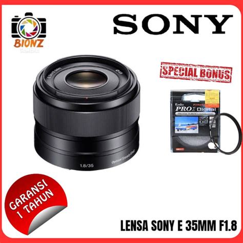 Jual LENSA SONY E 35MM F1.8 OSS / SONY E 35MM F1.8 OSS - BOX PUTIH ...