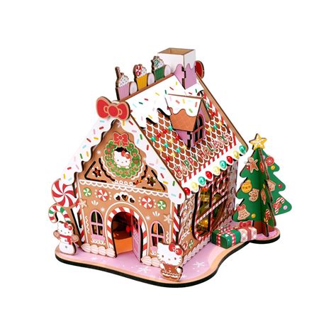 Hello Kitty® Gingerbread House - DIY Miniature House Kit | Michaels