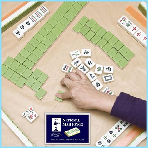 Mahjong Cards 2024 Large Print National Mah Jongg League Card 4 Pcs Large Print Mahjong ...
