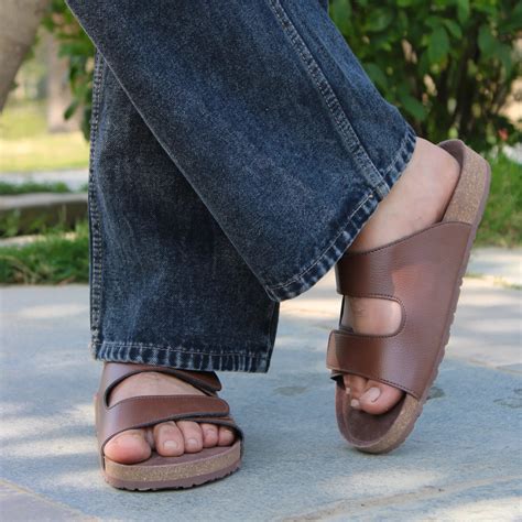 Parallel Cookie Brown Cork Men's Sandals 2.0