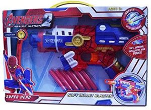 Shanaya Infinity War Soft Spiderman Bullet Launcher Blaster Gun For ...