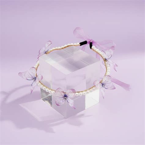 Pearl & Organza Butterfly Party Hairband for Girls | Twisty Locks