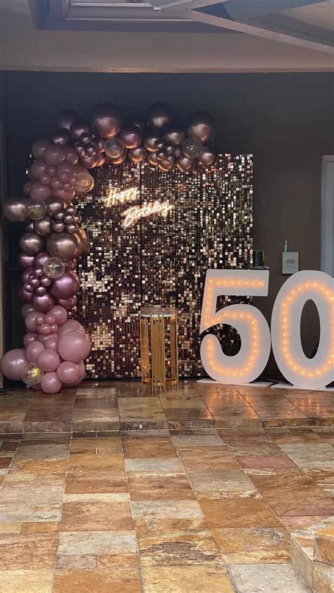 Best 50th birthday party ideas for her – Artofit