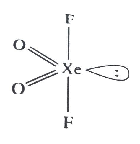 Xef2o2 Structure For the molecule XeF2: (i) Draw the structure of the ...