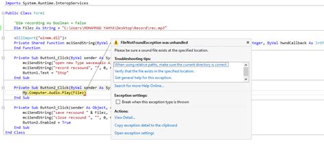 Image result for Pause a Wave File VB.NET